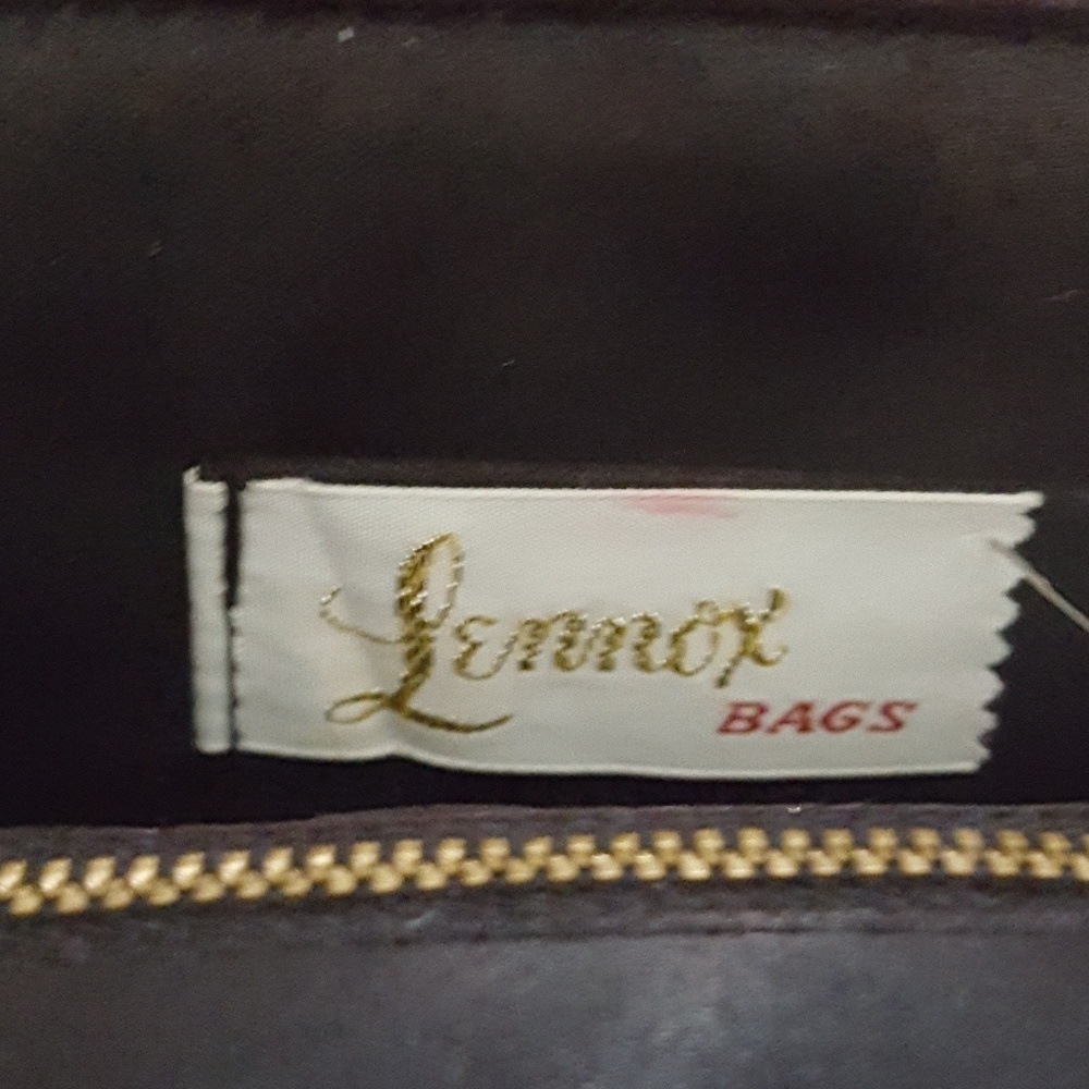 Vintage Lennox Bags Multicolor Embroidered Lace Envelope Clutch Evening Bag - Picture 6 of 6